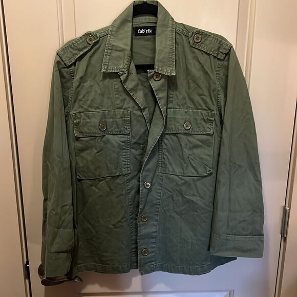Awesome Green fabrik Jacket Medium/Large Excellent Condition - Picture 5 of 5
